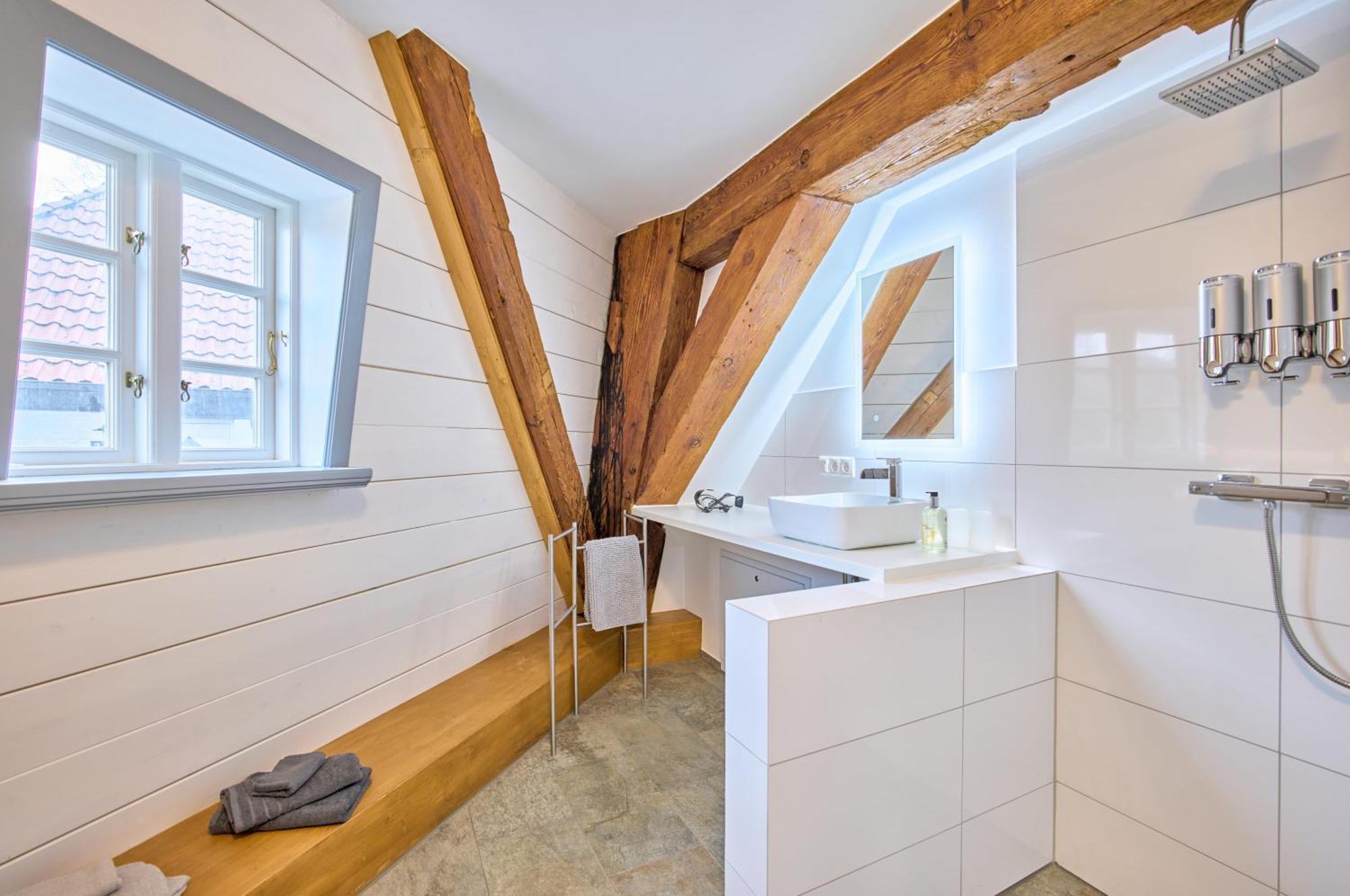 Moderne Ferienwohnungen In Einer Muehle Im Zentrum Flensburgs Exterior foto