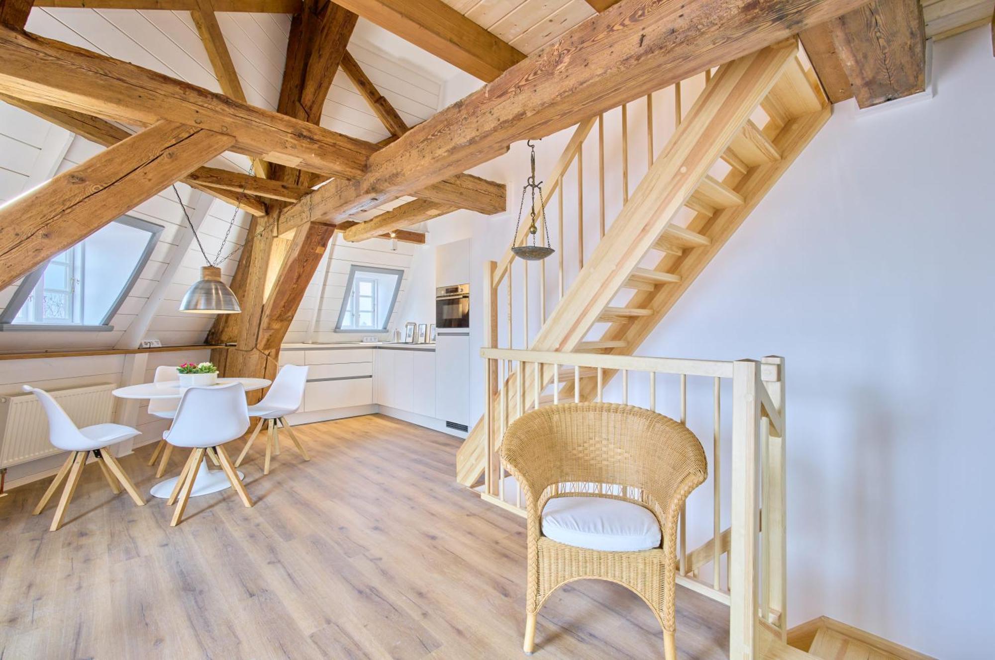 Moderne Ferienwohnungen In Einer Muehle Im Zentrum Flensburgs Habitación foto