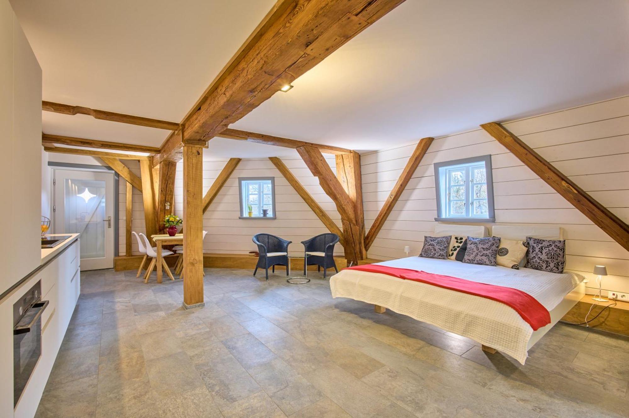 Moderne Ferienwohnungen In Einer Muehle Im Zentrum Flensburgs Habitación foto